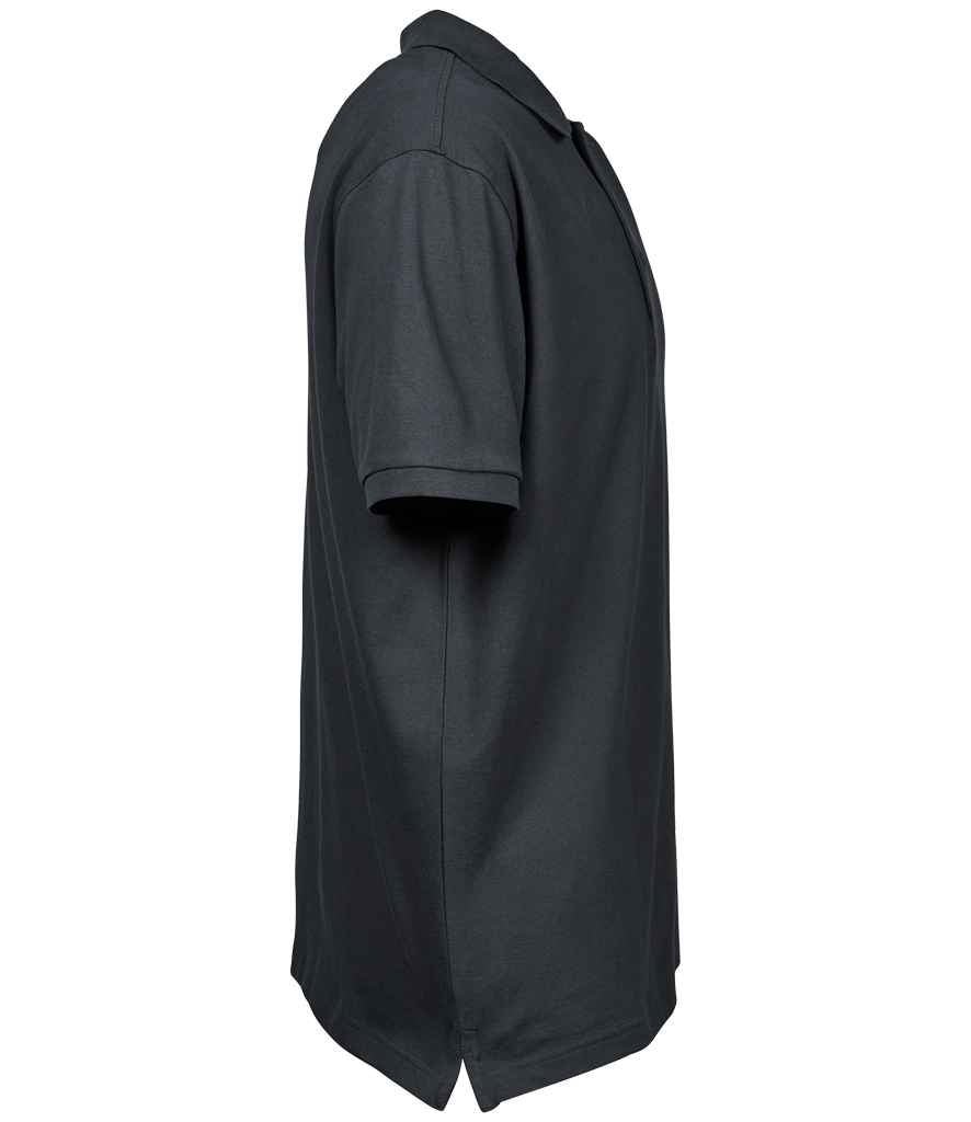 Tee Jays Luxury Stretch Piqué Polo Shirt | Dark Grey - Eg Clothing UK