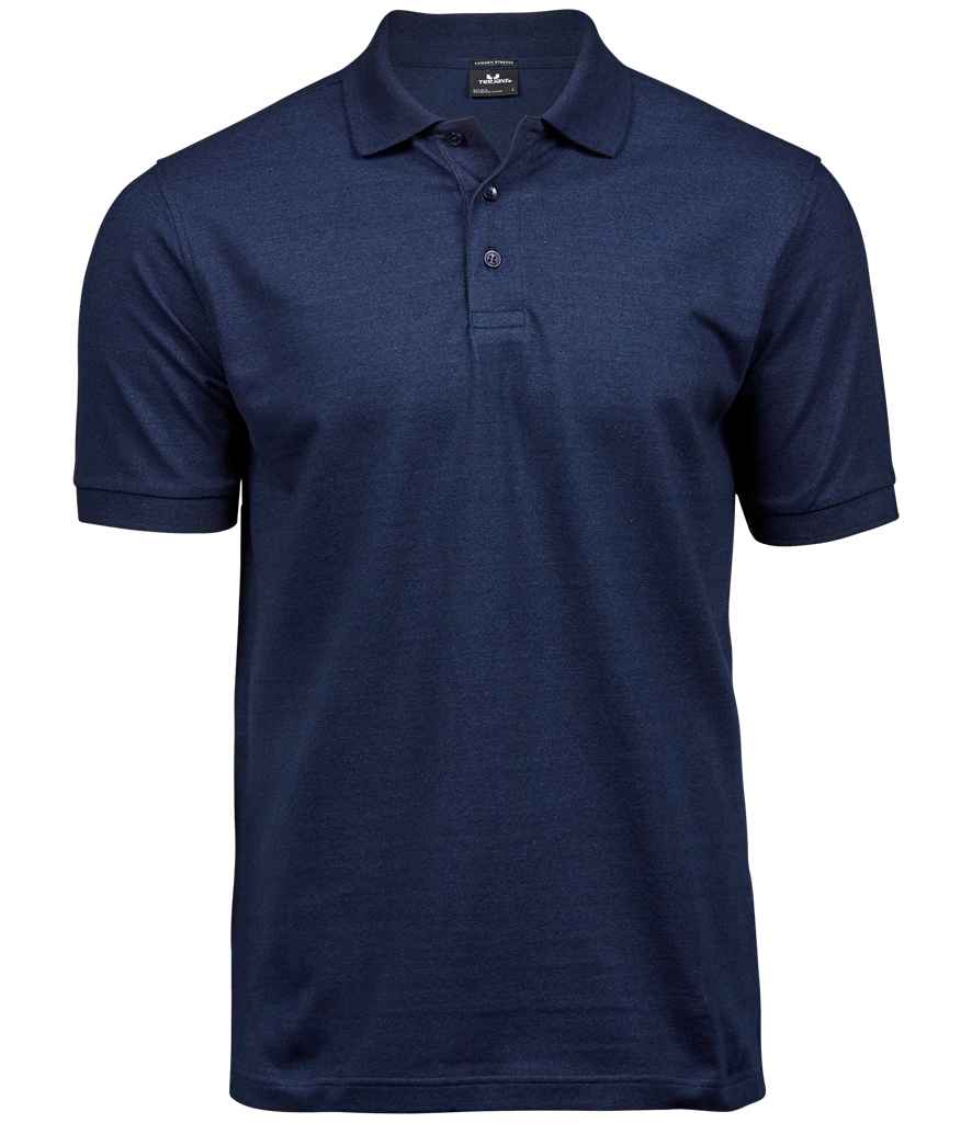 Tee Jays Luxury Stretch Piqué Polo Shirt | Denim - Eg Clothing UK