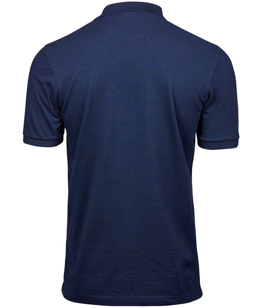Tee Jays Luxury Stretch Piqué Polo Shirt | Denim - Eg Clothing UK