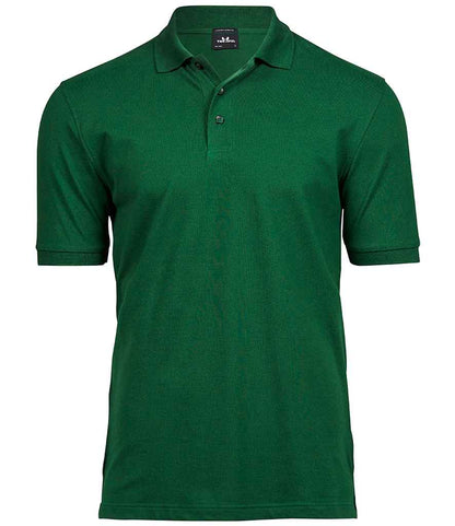 Tee Jays Luxury Stretch Piqué Polo Shirt | Forest Green - Eg Clothing UK