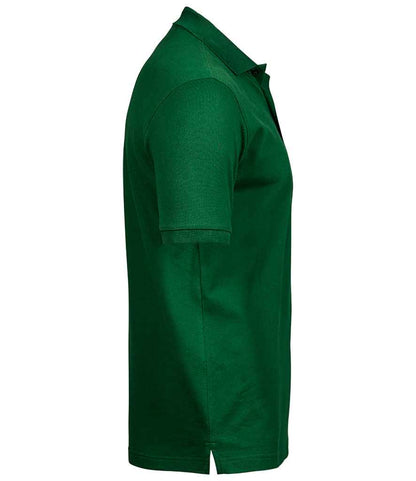 Tee Jays Luxury Stretch Piqué Polo Shirt | Forest Green - Eg Clothing UK