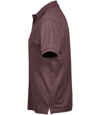 Tee Jays Luxury Stretch Piqué Polo Shirt | Grape - Eg Clothing UK