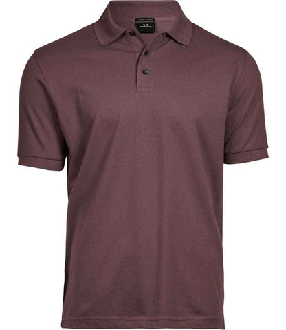 Tee Jays Luxury Stretch Piqué Polo Shirt | Grape - Eg Clothing UK