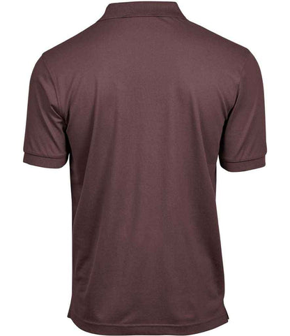 Tee Jays Luxury Stretch Piqué Polo Shirt | Grape - Eg Clothing UK