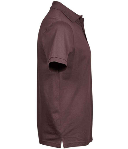 Tee Jays Luxury Stretch Piqué Polo Shirt | Grape - Eg Clothing UK