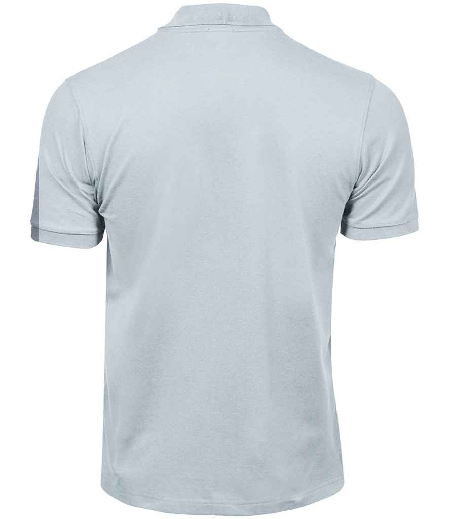 Tee Jays Luxury Stretch Piqué Polo Shirt | Ice Blue - Eg Clothing UK