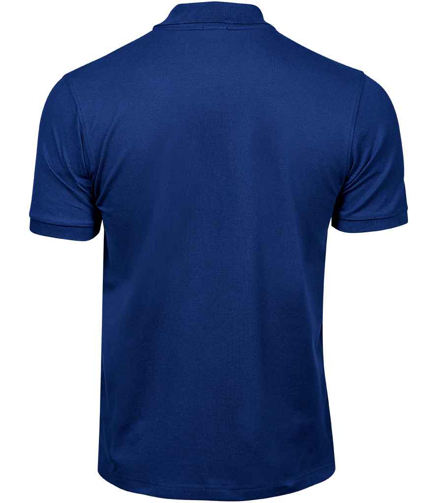 Tee Jays Luxury Stretch Piqué Polo Shirt | Indigo - Eg Clothing UK