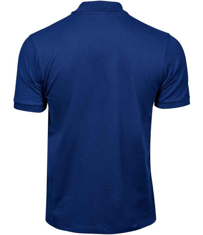 Tee Jays Luxury Stretch Piqué Polo Shirt | Indigo - Eg Clothing UK