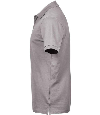 Tee Jays Luxury Stretch Piqué Polo Shirt | Stone - Eg Clothing UK