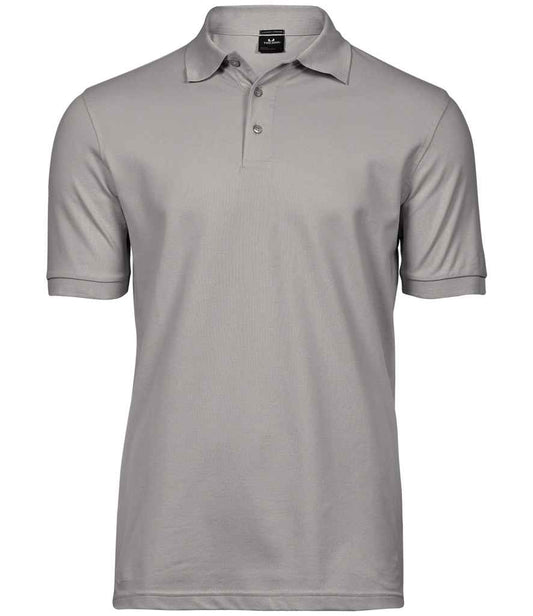 Tee Jays Luxury Stretch Piqué Polo Shirt | Stone - Eg Clothing UK