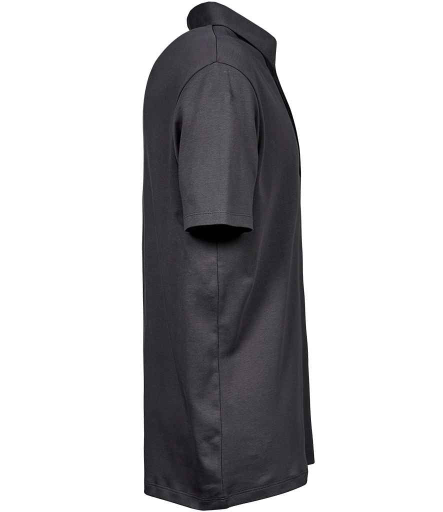 Tee Jays Pima Cotton Interlock Polo Shirt | Dark Grey - Eg Clothing UK