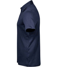 Tee Jays Pima Cotton Interlock Polo Shirt | Navy - Eg Clothing UK