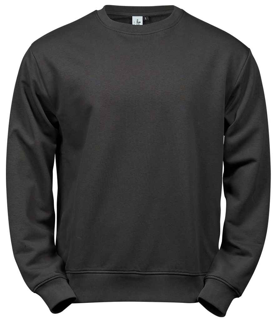 Tee Jays Power Organic Sweatshirt | Dark Grey - Eg Clothing UK