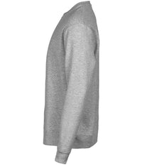 Tee Jays Power Organic Sweatshirt | Heather Grey - Eg Clothing UK