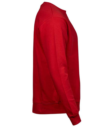 Tee Jays Power Organic Sweatshirt | Red - Eg Clothing UK