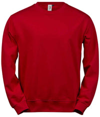 Tee Jays Power Organic Sweatshirt | Red - Eg Clothing UK