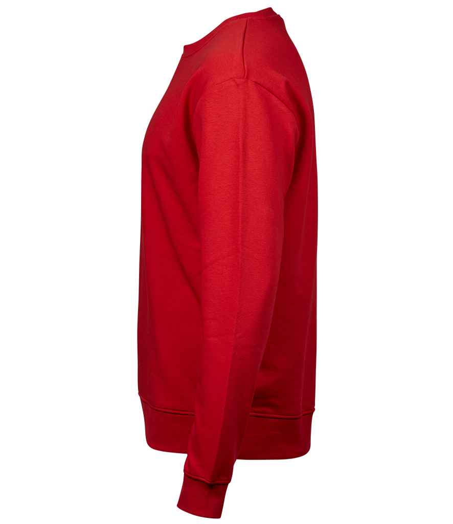 Tee Jays Power Organic Sweatshirt | Red - Eg Clothing UK
