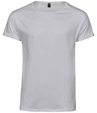 Tee Jays Roll - Up T - Shirt | White - Eg Clothing UK