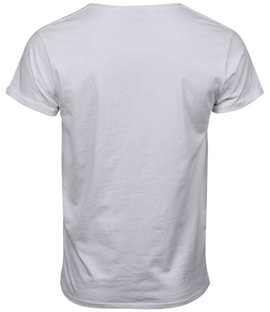 Tee Jays Roll - Up T - Shirt | White - Eg Clothing UK