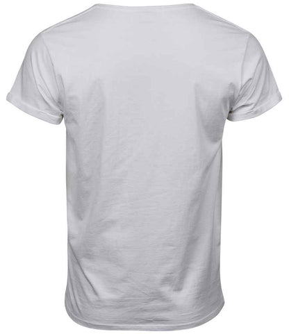Tee Jays Roll - Up T - Shirt | White - Eg Clothing UK