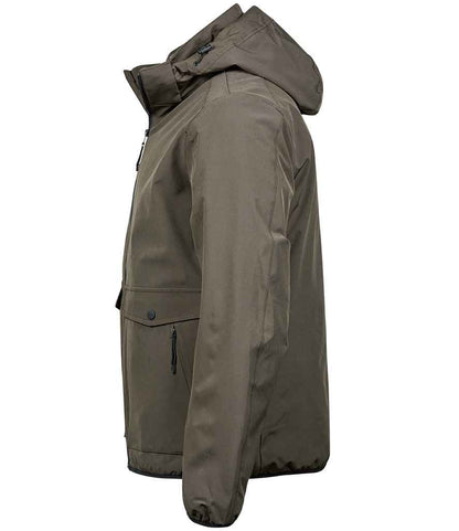 Tee Jays Urban Adventure Shell Jacket | Dark Olive - Eg Clothing UK