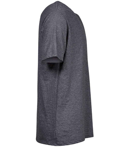 Tee Jays Urban Melange T - Shirt | Black Melange - Eg Clothing UK