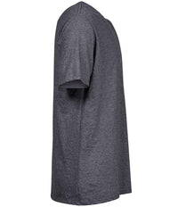 Tee Jays Urban Melange T - Shirt | Black Melange - Eg Clothing UK