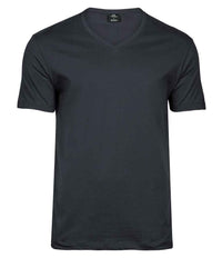 Tee Jays V Neck Sof T - Shirt | Dark Grey - Eg Clothing UK