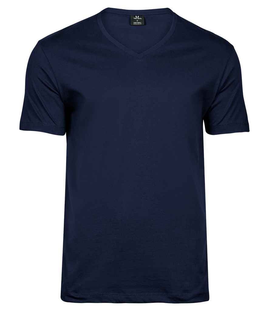 Tee Jays V Neck Sof T - Shirt | Navy - Eg Clothing UK