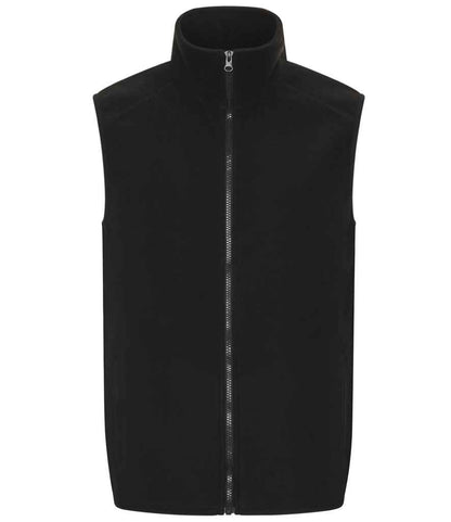Pro RTX Pro Fleece Gilet sleeveless insulated fleece with customizable panels and style RX405 detailing